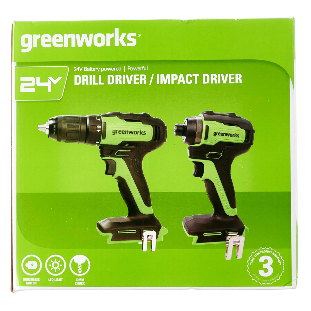 24V Drill and Impact Wrench Combo