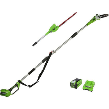 40V Pole Pruner & Hedge Trimmer 2Ah Battery & Charger