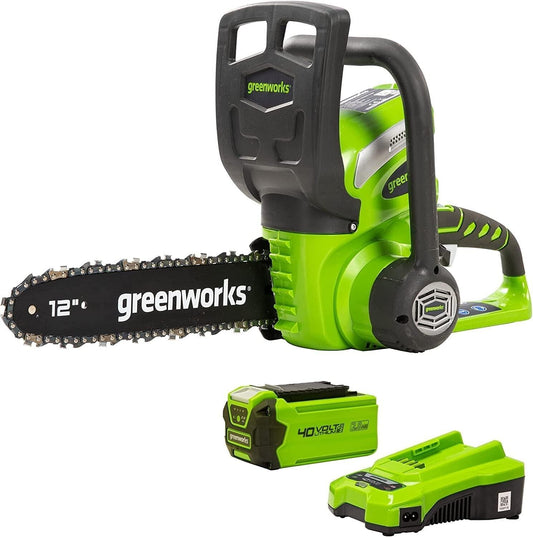 40V Chainsaw 30cm with 2Ah Battery & Charger