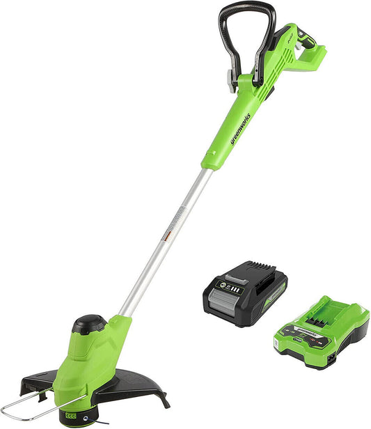 24V Grass Trimmer 28cm with 2Ah Battery & Charger