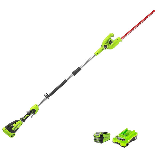 40V Pole Hedge Trimmer 51cm 2Ah Battery & Charger