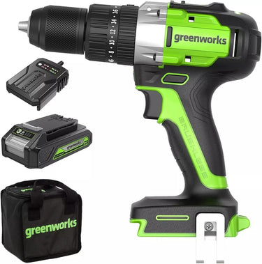 24V 60Nm Drill with 2Ah Battery & Charger