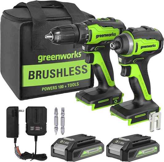 24V Drill and Impact Wrench Combo