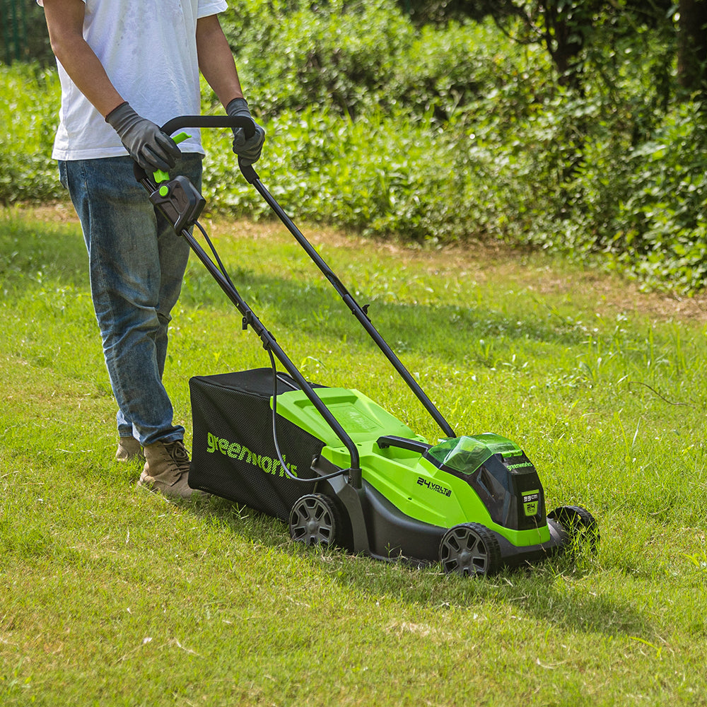 Greenworks lawn mower sale