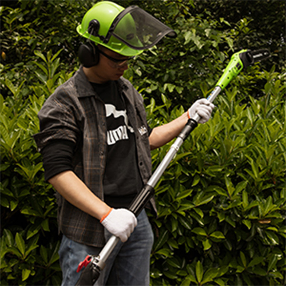 40V Pole Saw & Telescopic Hedge Trimmer