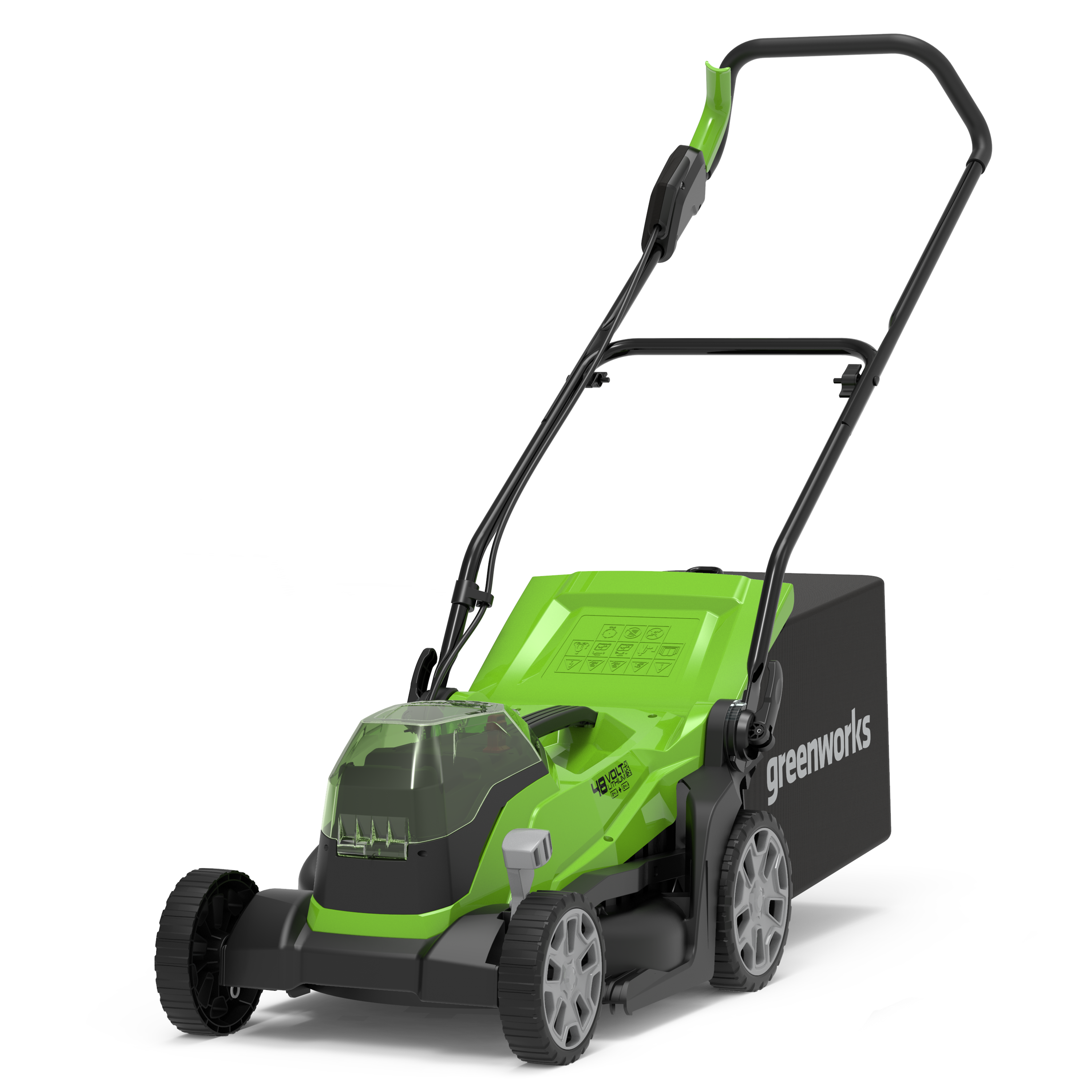 24V+24V Lawn Mower 36cm with 2x 2Ah Battery